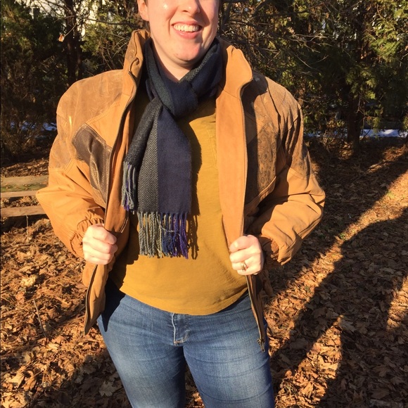 Leather patchwork jacket - Picture 2 of 8